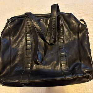 ALLSAINTS Meguro Leather Tote – Black